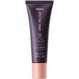 Dyson Chitosan Pre-Style Cream lockiges bis krauses Haar, leichte Pflege 30 ml
