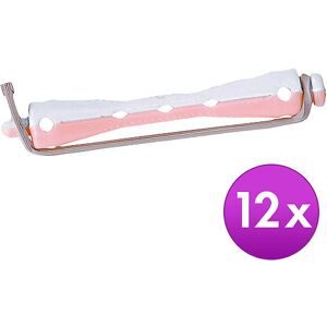 MyBrand Profi Dauerwell-Kurzwickler Weiß-Rosé, Ø 6 mm, Pro Packung 12 Stück