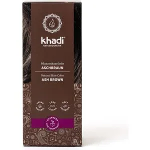khadi Pflanzenhaarfarbe Aschbraun 100 g