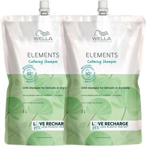 Wella Professionals Elements Calming Shampoo Nachfüllpack Set