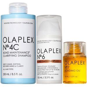 Olaplex Protect & Shine Set No.4C Shampoo + No.6 Leave In + No.7 Haaröl