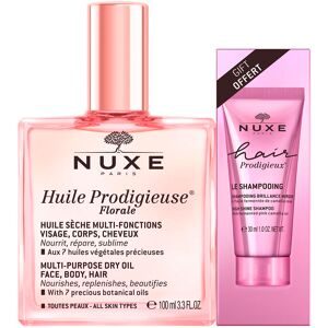 NUXE Huile Prodigieuse Florale Trockenöl + Shampoo Set