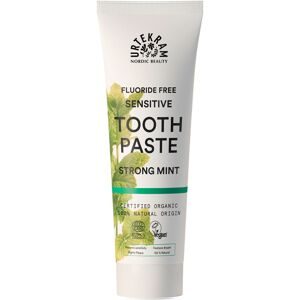 URTEKRAM Fluoride Free Sensitive Tooth Paste Strong Mint 75 ml