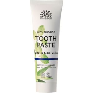 URTEKRAM Tooth Paste Mint & Aloe Vera With Fluoride 75 ml