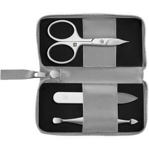 ZWILLING Beauty Maniküre Pediküre Set 3tlg. mit Kombi-Nagelschere, vegan, grau Sets 1 ct 1 Stück