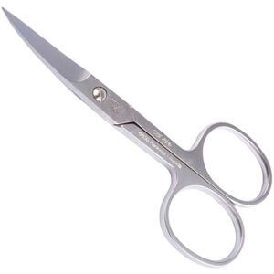 Canal Fußnagelschere mit Mikroverzahnung gebogen rostfrei, 10 cm