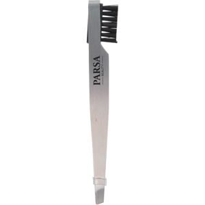 PARSA Beauty Pinzette mit Augenbrauenbürstchen