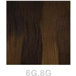 Balmain Easy Length Tape Extensions 55 cm 6G.8G Dark Gold Blonde