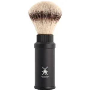 MÜHLE TRAVEL Reiserasierpinsel Silvertip Fibre® Schwarz