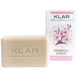KLAR Kirschblüten- & Reismilchseife 100 g