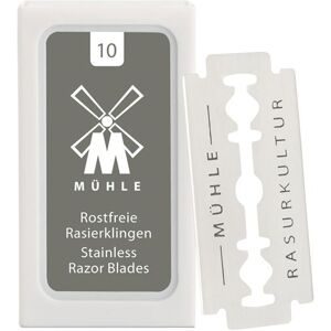 MÜHLE Rostfreie Rasierklingen Pro Packung 10 Stück