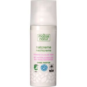 MATAS Natur Nachtcreme mit Bio-Aloe Vera und Vitamin E 50 ml