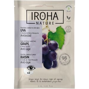 IROHA nature Eye Pads Grape Anti-Age 8 ml