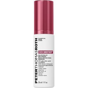 PETER THOMAS ROTH CLINICAL SKIN CARE EVEN SMOOTHER GLYCOLIC RETINOL RESURFACING SERUM 30 ml