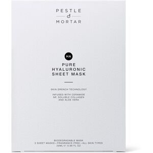 Pestle & Mortar - Tuchmaske Pure Hyaluronic Sheet Mask, One Size