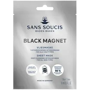 SANS SOUCIS Black Magnet Vliesmaske 1 Stück