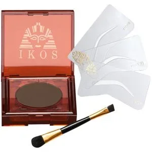 IKOS Augenbrauen-Formliner Set Braun bis dunkelhaarig