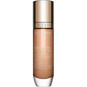 Clarins - Skin Illusion Full Coverage - Foundation mit hoher Deckkraft & mattem Finish für das Gesicht, 30 ml