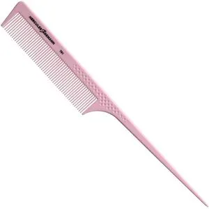Hercules Sägemann SILKline Stielkamm mit Raster SL701 rosa
