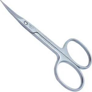 Canal Nagel- und Hautschere gebogen rostfrei, 9 cm