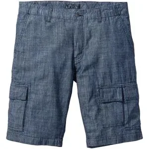 bonprix Loose Fit Cargo-Bermuda aus reiner Baumwolleblau 48Herren
