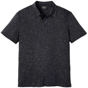bonprix Poloshirt, Kurzarmschwarz 56Herren