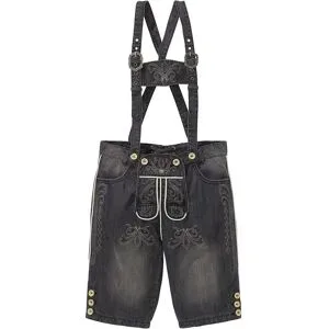 bonprix Regular Fit Trachten-Jeansschwarz 60Herren