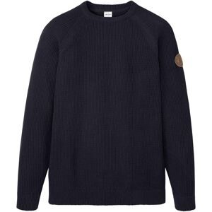 bonprix Strickpullover tolle Baumwollmischung, mit Rundhalsausschnitt, Regular Fit