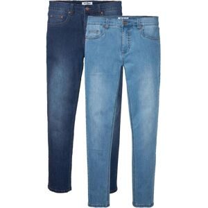 bonprix Slim-fit-Jeans Packung, 2 5-Pocket-Form, super bequeme Stretchqualität