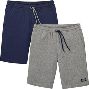 bonprix Sweat-Bermuda (2er Pack)blau 44Herren