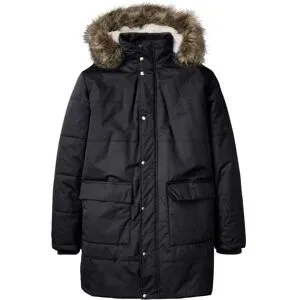 bonprix Winter-Parka mit abnehmbarer Kapuzeschwarz 52Herren