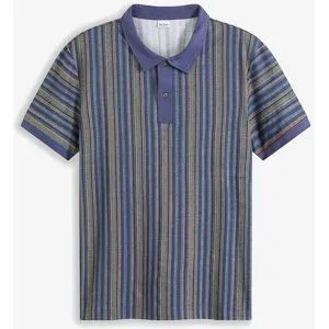 bonprix Poloshirt aus reiner Bio-Baumwolleblau 56Herren