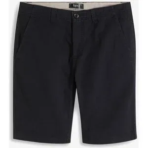 bonprix Chino-Bermuda aus reiner Baumwolle in Regular-Fitschwarz 46Herren