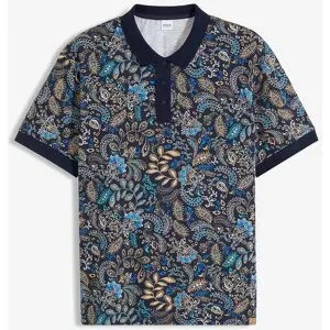 bonprix Poloshirt aus reiner Bio-Baumwolleblau 60Herren