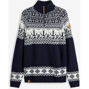 bonprix Norweger-Troyer in Regular Fitblau 68Herren