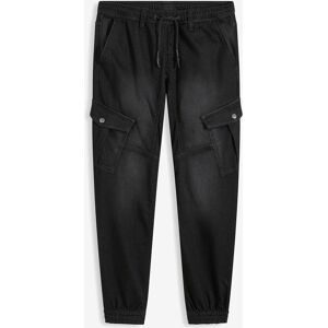 bonprix Regular-Fit Jeans-Jogger mit Dehnbund, Straightschwarz 50Herren