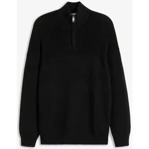 bonprix Troyer in Regular Fitschwarz 64Herren