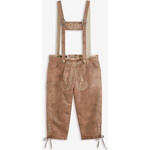 bonprix Regular Fit Trachtenhose aus Lederimitatbraun 62Herren
