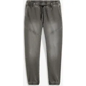 bonprix Regular-Fit Jeans-Jogger mit Dehnbund, Straightgrau 64Herren