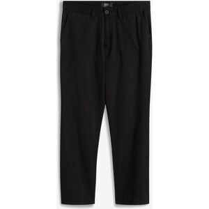 bonprix Regular Fit Chinohose aus reiner Baumwolle, Straightschwarz 50Herren
