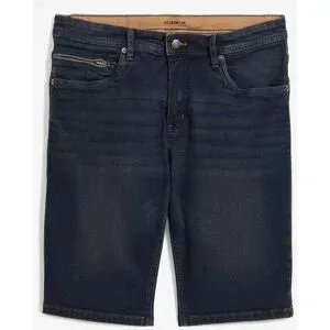 bonprix Stretch-Jeans-Bermuda, Slim Fitblau 52Herren