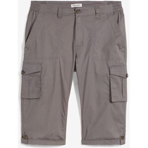 bonprix Long-Bermuda in Regular Fitgrau 46Herren