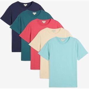 bonprix T-Shirt (5er Pack)rot 44Herren