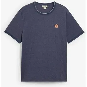 bonprix T-Shirt in Doppeloptik mit Detailsblau 56Herren