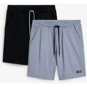 bonprix Sweat-Bermuda (2er Pack)blau 56Herren