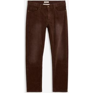 bonprix Regular-Fit Cordhose in gewaschener Optik, Straightbraun 50Herren