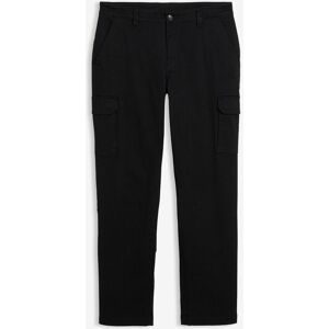 bonprix Regular Fit Thermo-Cargohose, Straightschwarz 58Herren