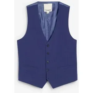 bonprix Baukasten Anzugweste, Regular Fitblau 56Herren