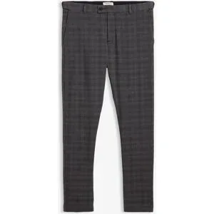 bonprix Stretch-Anzughose mit Dehnbund in Regular Fitgrau 52Herren