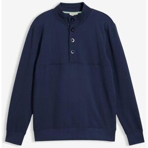 bonprix Sweatshirt aus reiner Bio-Baumwolleblau 48Herren